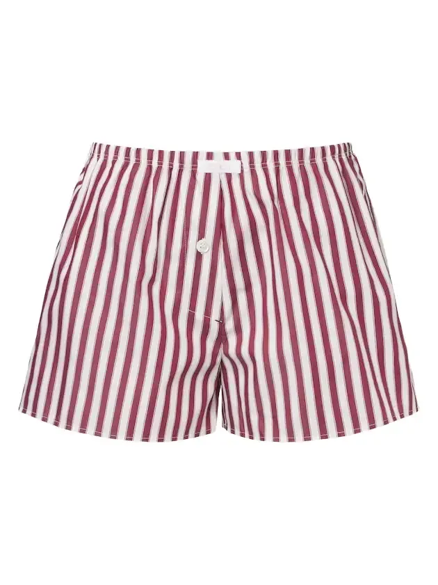 House striped cotton shorts House striped cotton shorts