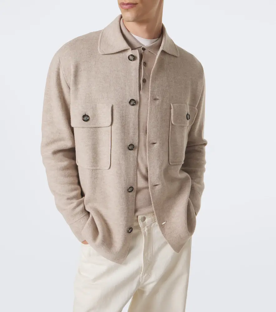 Allude Knitted wool and cashmere cardigan | Thumbnail 4 Allude Knitted wool and cashmere cardigan | Thumbnail 4