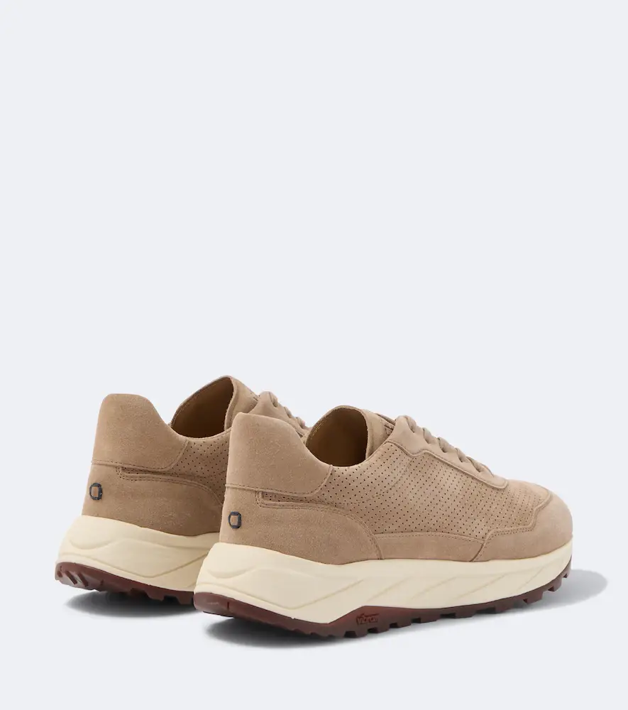 FEDELI Suede-trimmed sneakers | Thumbnail 5