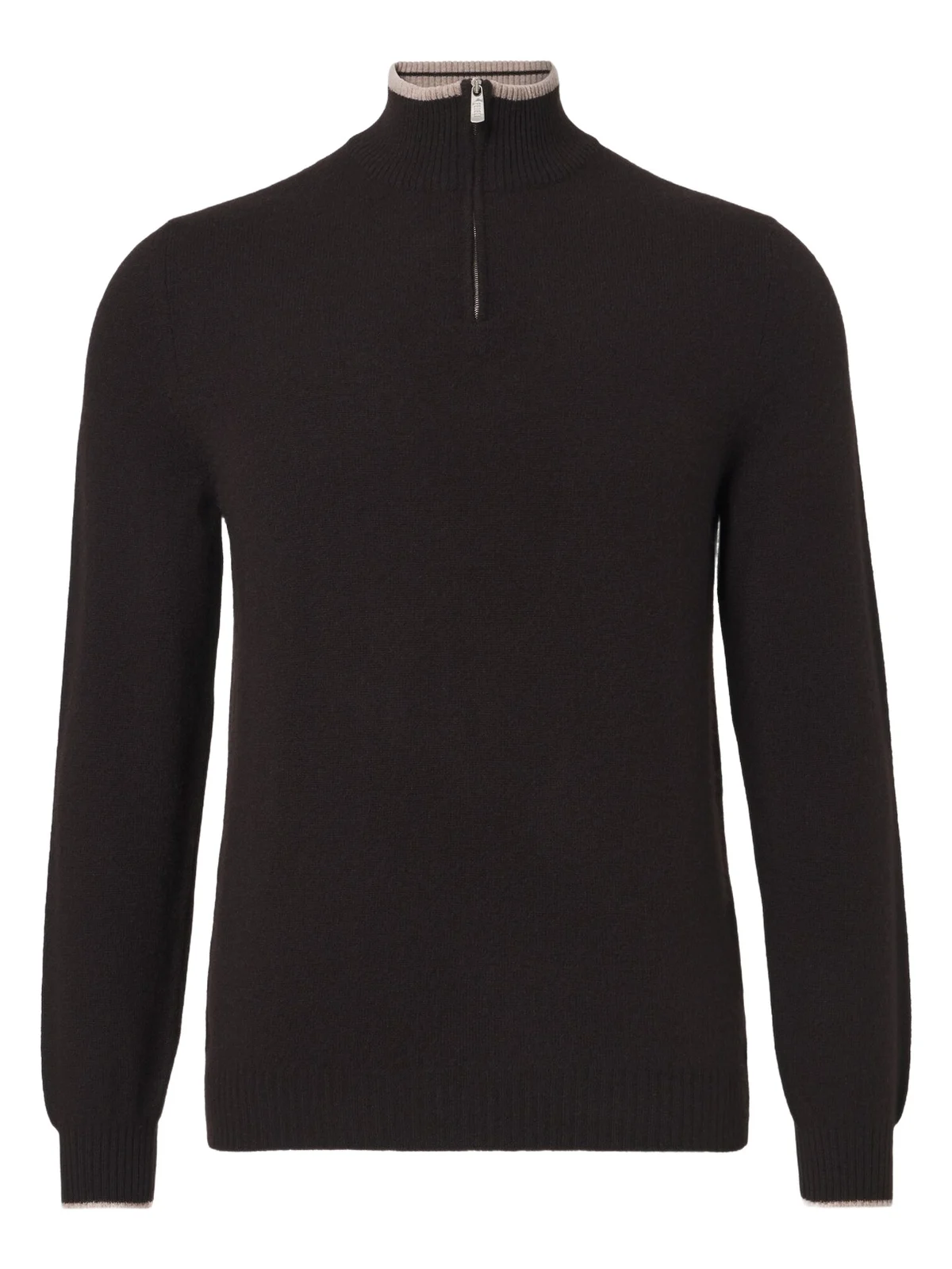 FEDELI Cashmere half-zip sweater