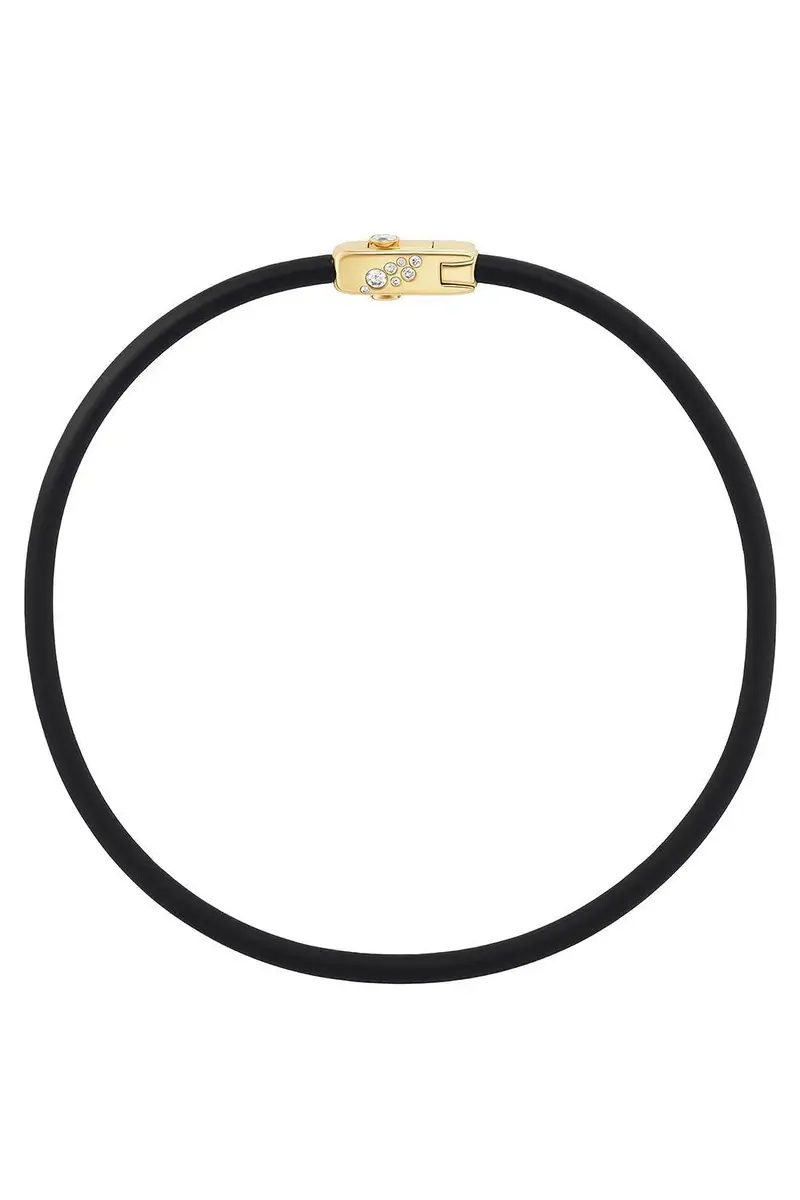 Diamond Carbon Torque Necklace Diamond Carbon Torque Necklace
