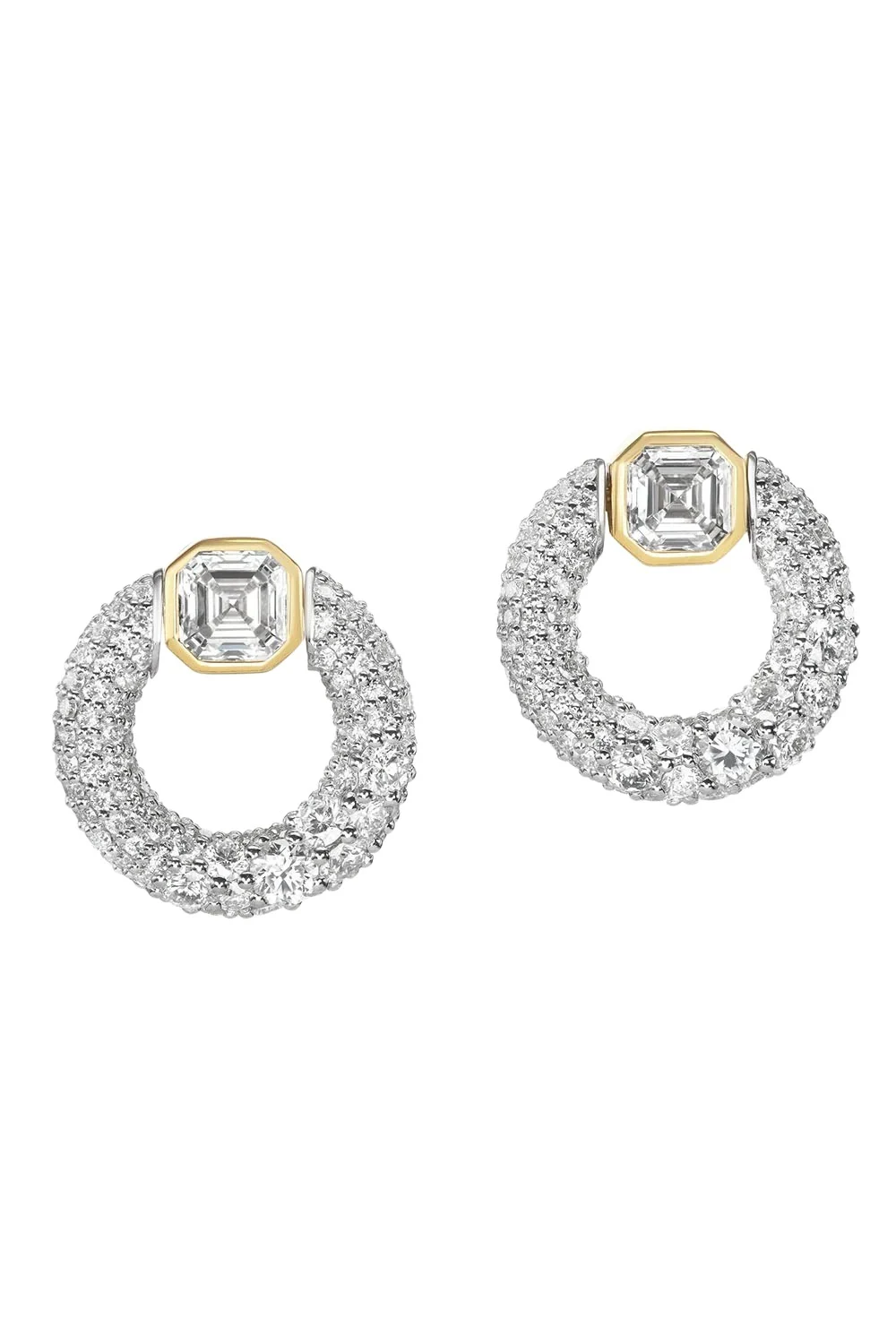 Diamond Knocker Earrings Diamond Knocker Earrings