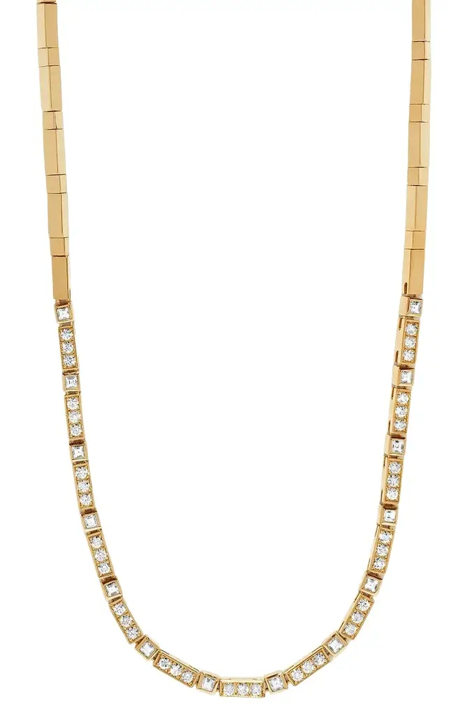 Azlee Diamond Tennis Necklace