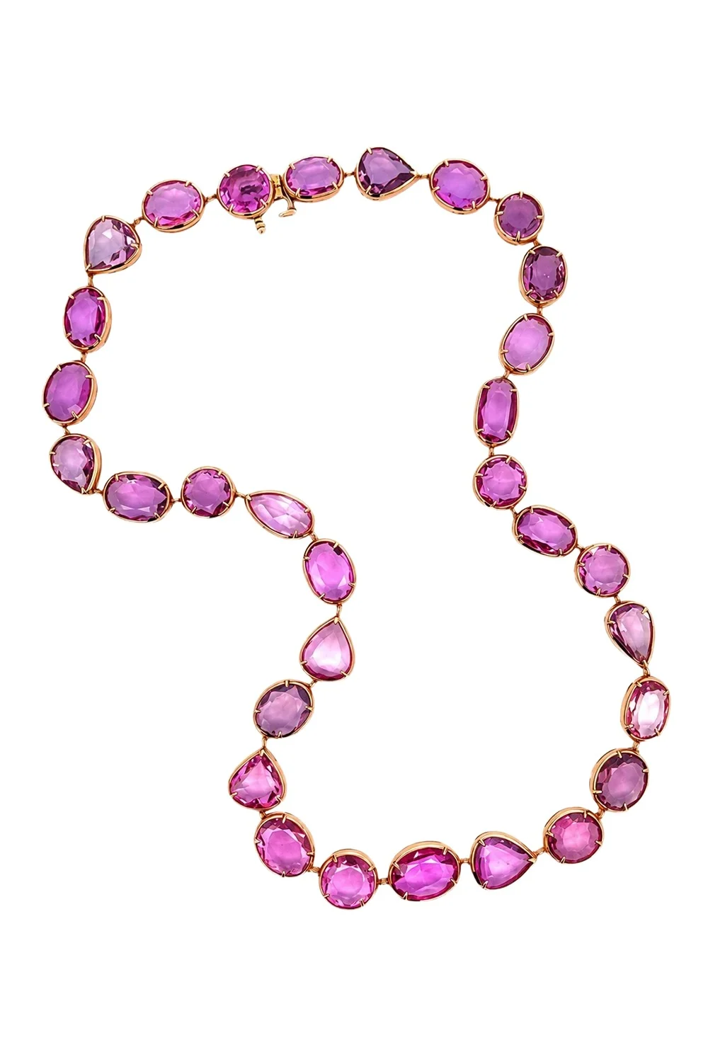 ARUNASHI Pink Sapphire Necklace