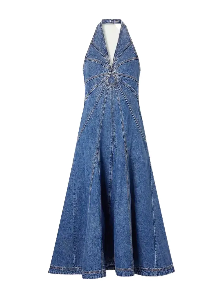 Rowyn Denim Midi Dress