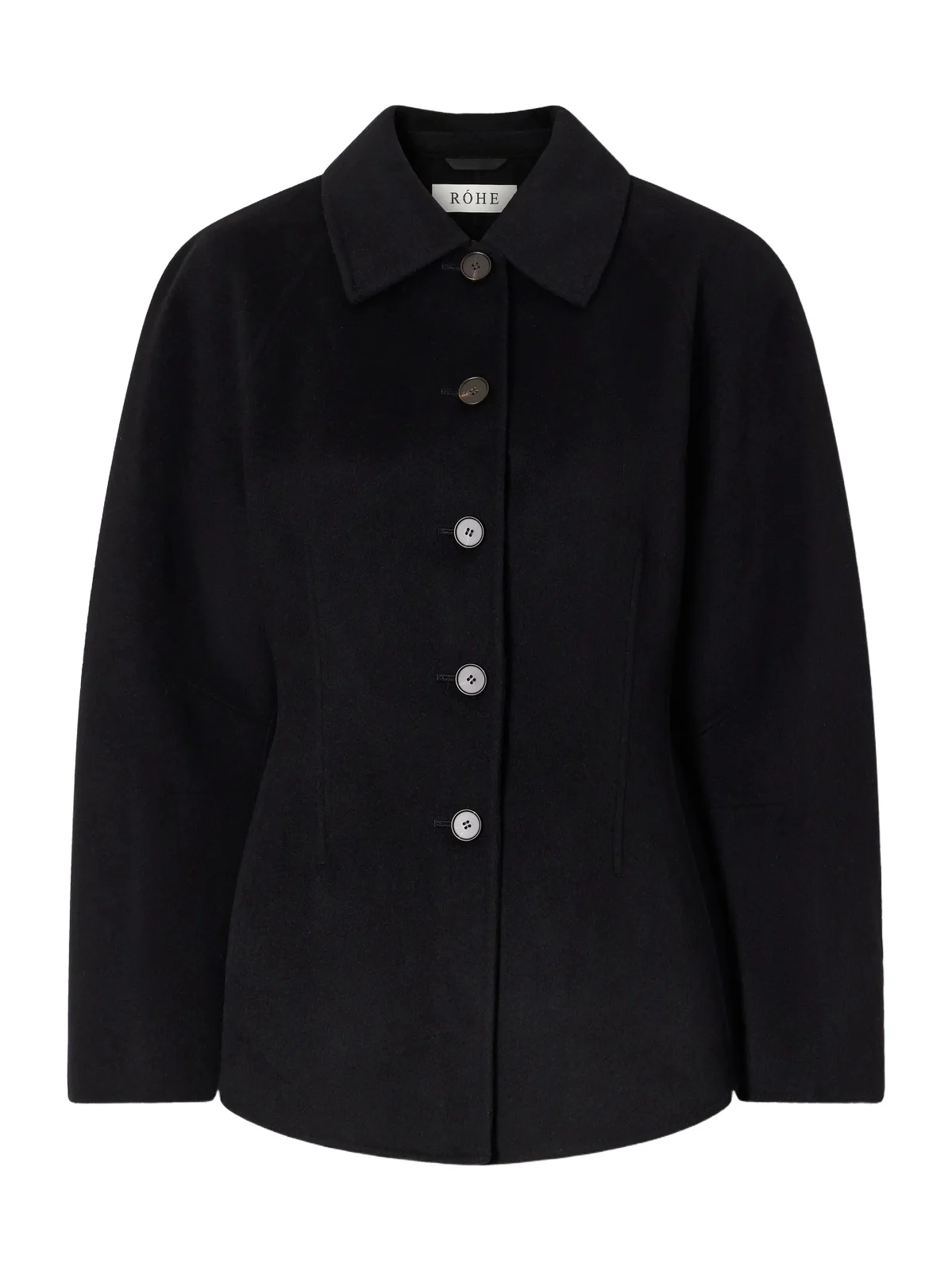 Wool And Cashmere-blend Jacket - Black