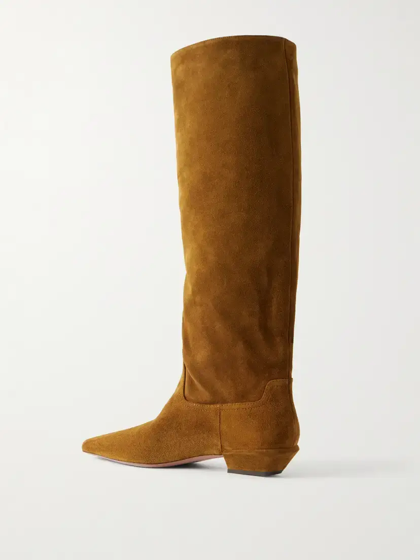 Paris Texas Bettina 25 Suede Knee Boots | Thumbnail 3