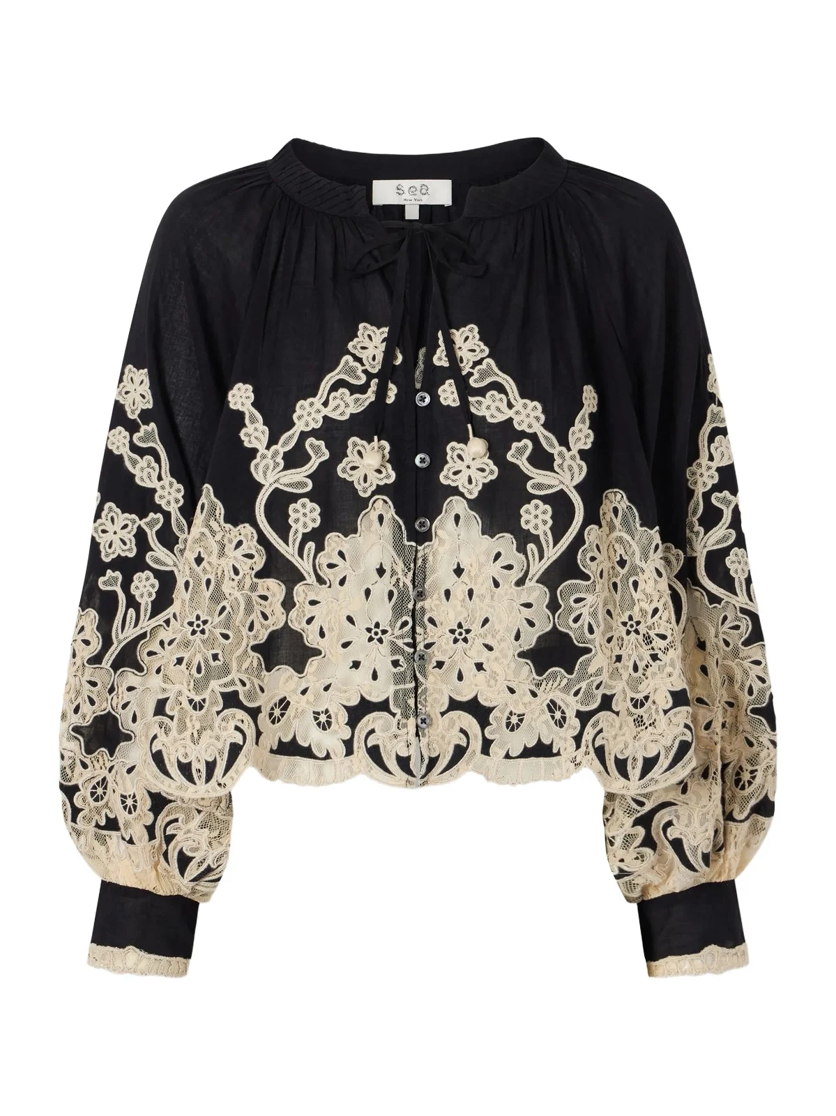 Gracelyn Broderie-anglaise Cotton Blouse Gracelyn Broderie-anglaise Cotton Blouse