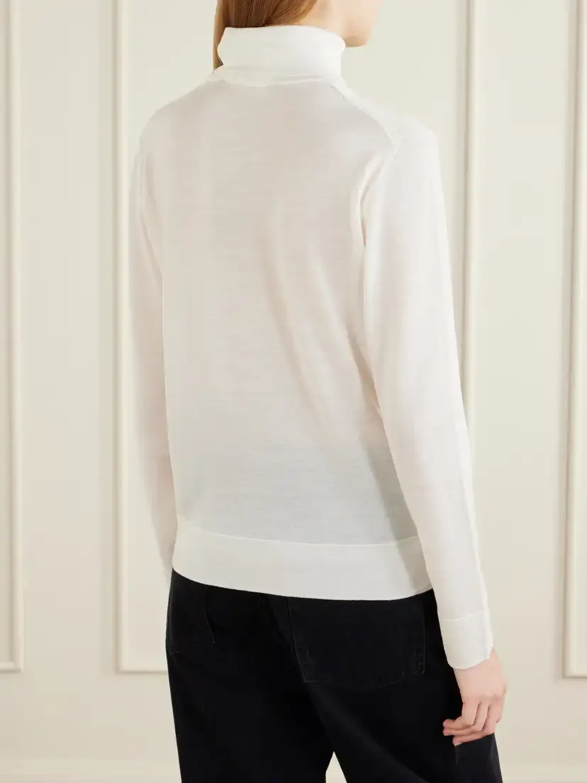 RÓHE Wool And Cashmere-blend Turtleneck Sweater | Thumbnail 4 RÓHE Wool And Cashmere-blend Turtleneck Sweater | Thumbnail 4