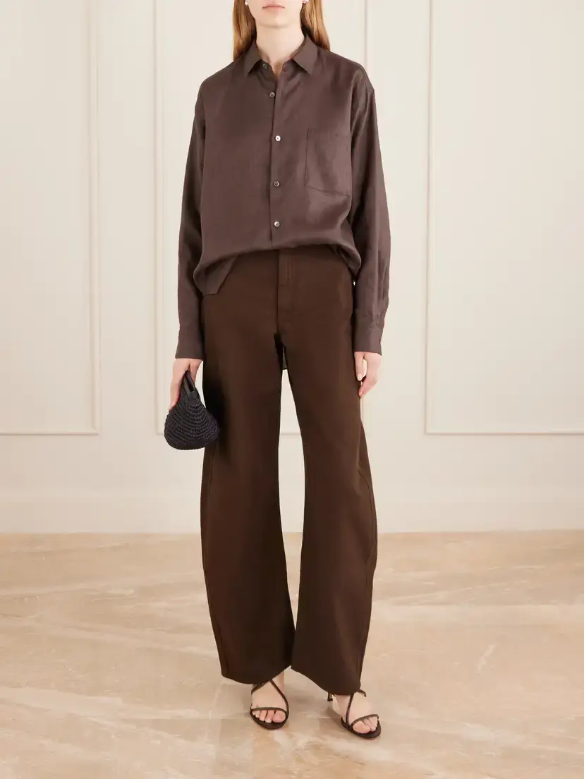 ssstein Oversized Linen Shirt | Thumbnail 2 ssstein Oversized Linen Shirt | Thumbnail 2