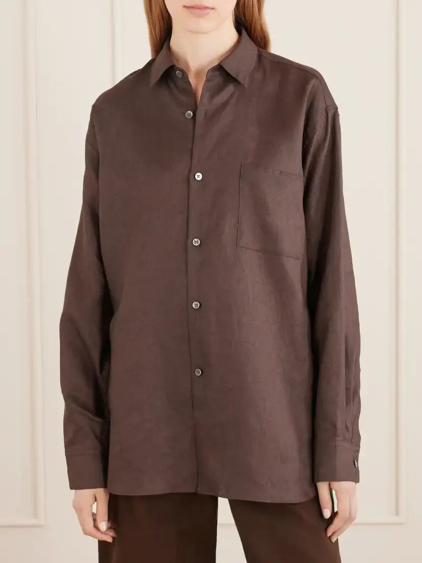 ssstein Oversized Linen Shirt | Thumbnail 3 ssstein Oversized Linen Shirt | Thumbnail 3