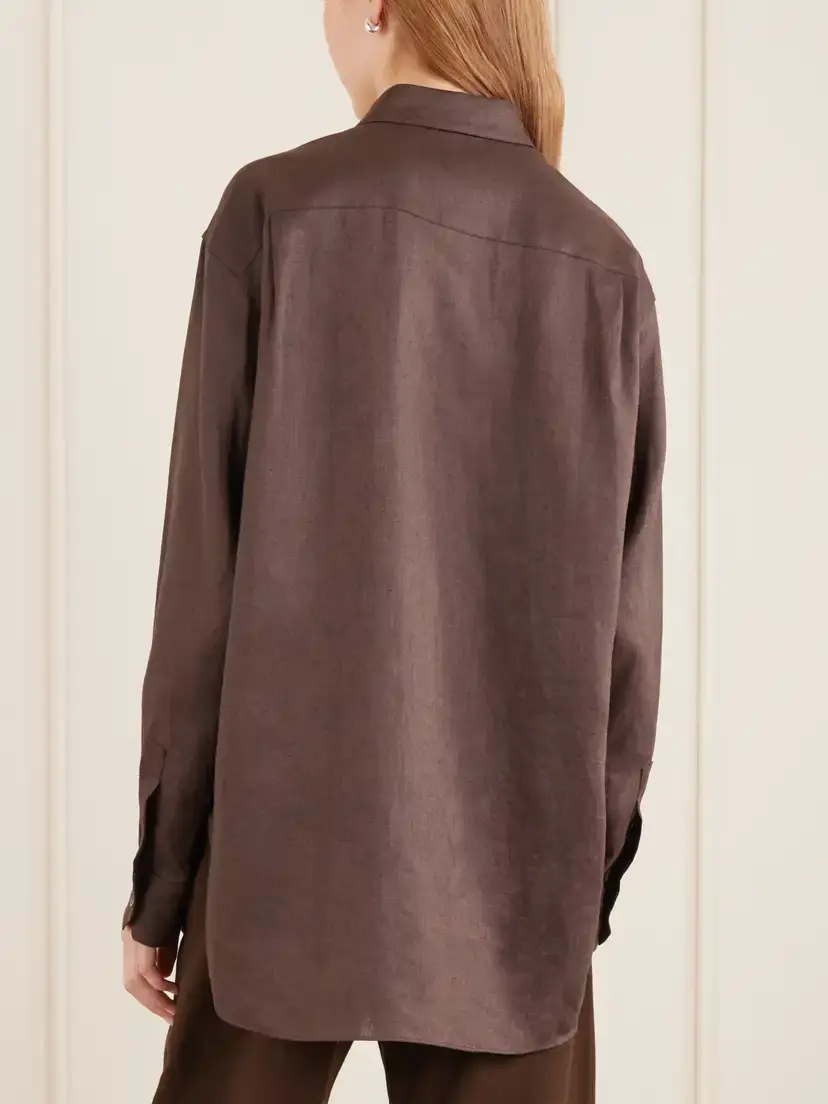ssstein Oversized Linen Shirt | Thumbnail 4 ssstein Oversized Linen Shirt | Thumbnail 4