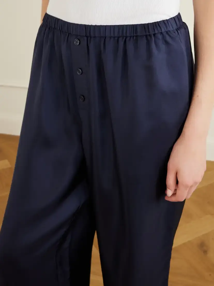 RÓHE Silk-satin Wide-leg Pants | Thumbnail 5