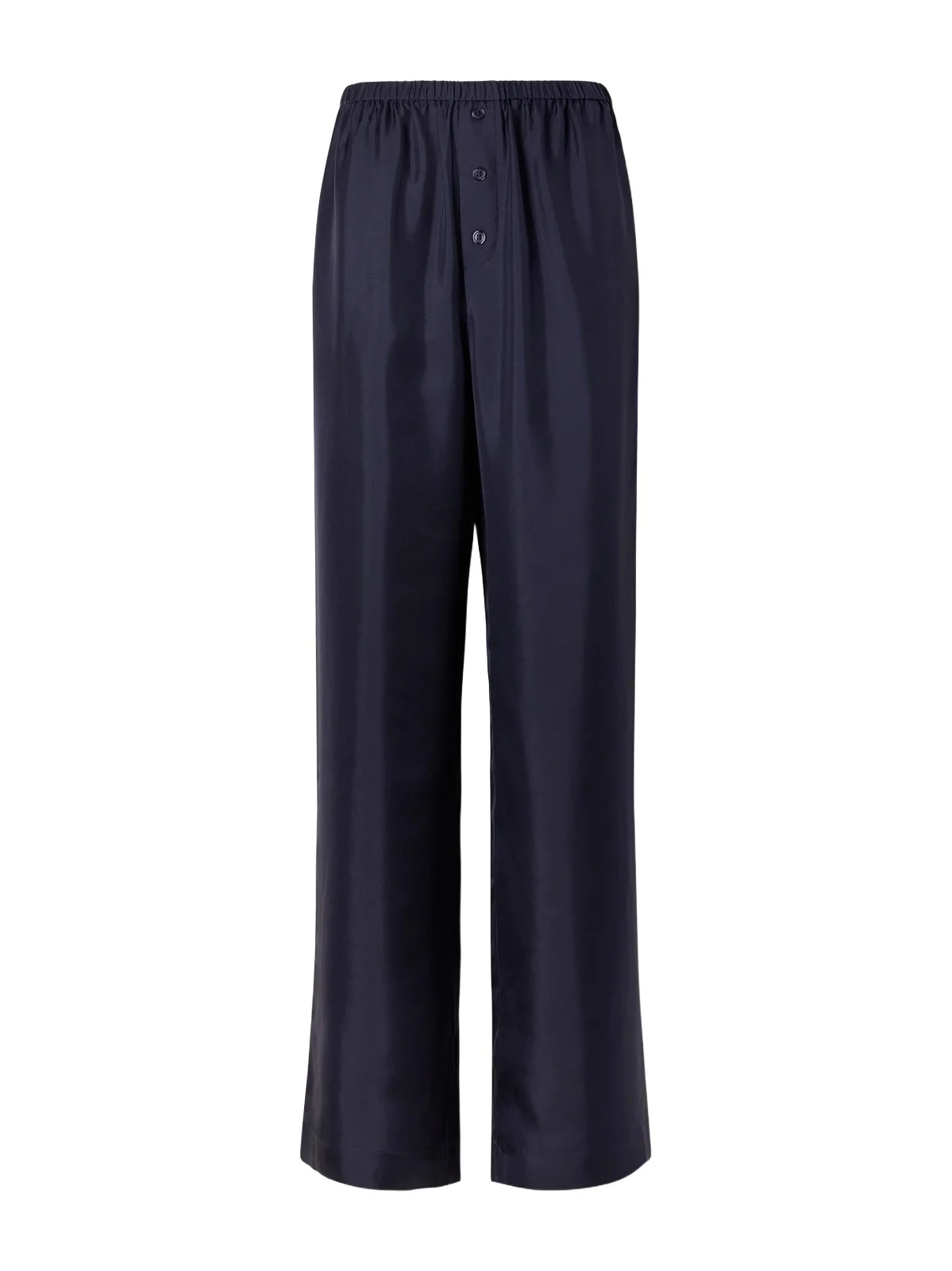 Silk-satin Wide-leg Pants