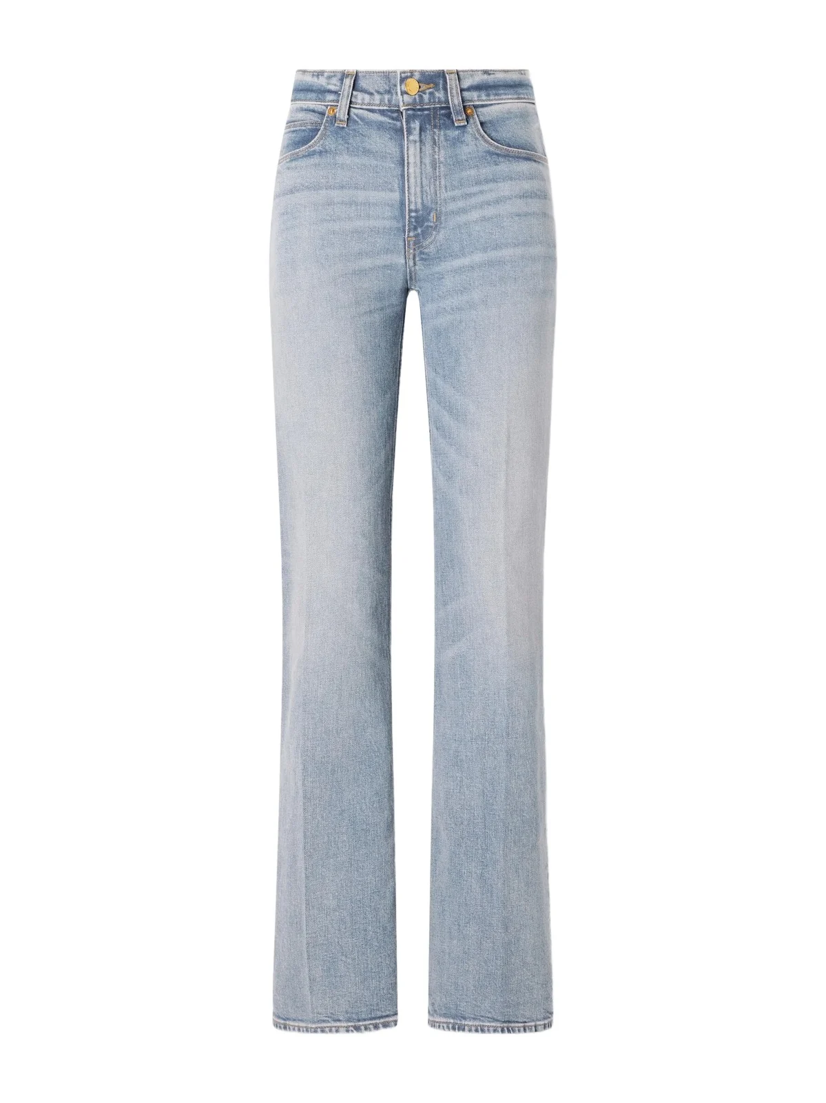 Wide-leg Mid-rise Jeans