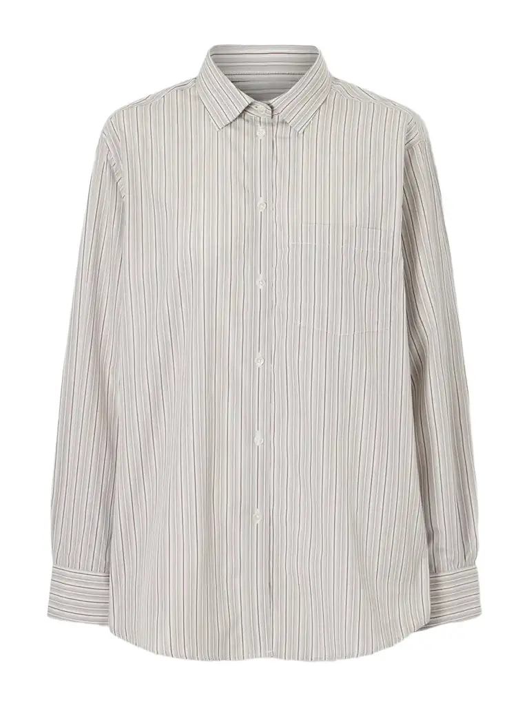 RÓHE Striped Cotton-poplin Shirt | Image 1 RÓHE Striped Cotton-poplin Shirt | Image 1