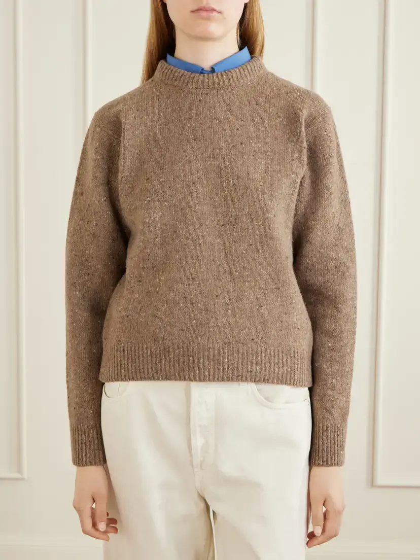 RÓHE Mélange Wool-blend Sweater - Unknown | Thumbnail 3