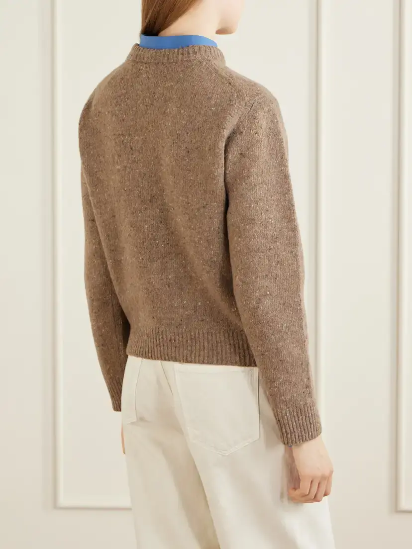 RÓHE Mélange Wool-blend Sweater - Unknown | Thumbnail 4