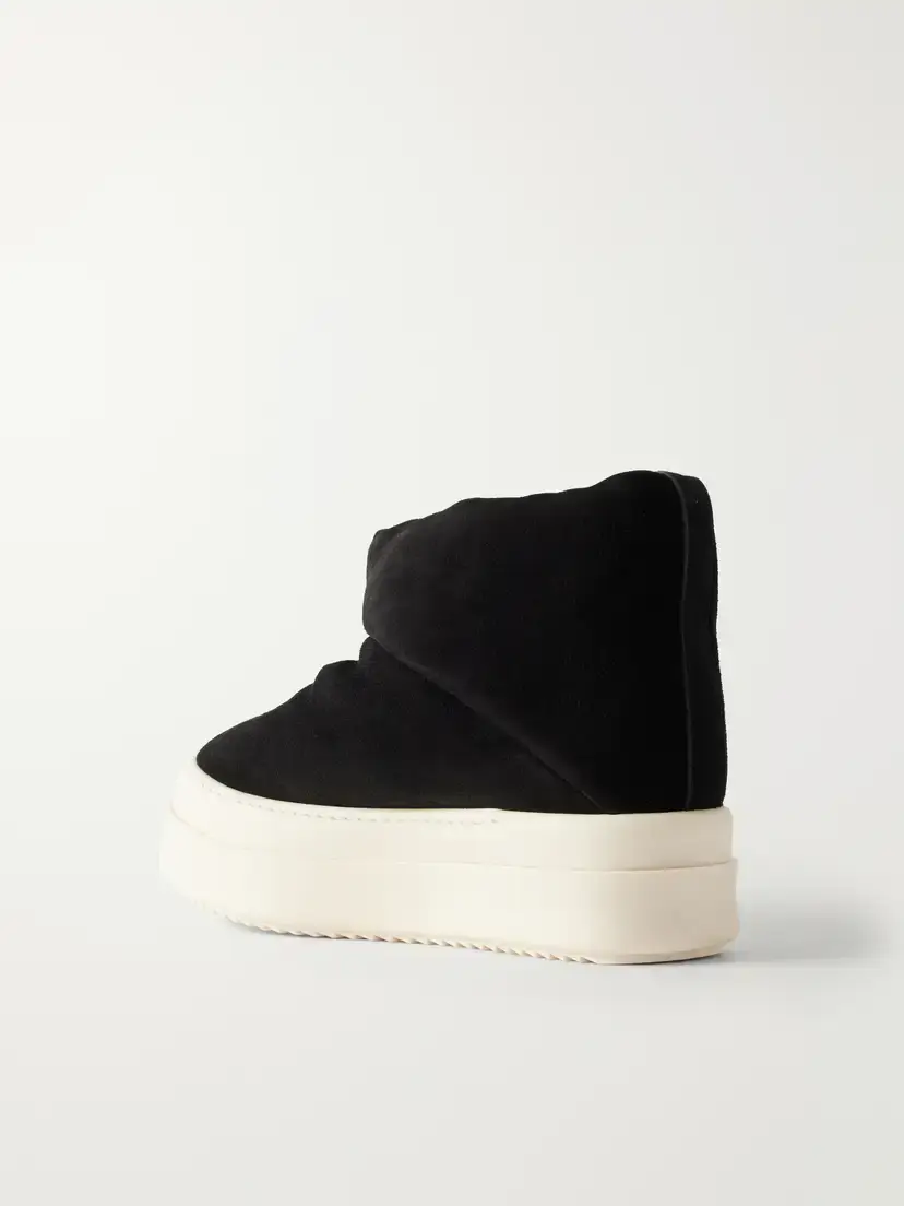 Rick Owens Suede Platform Sneakers | Thumbnail 3 Rick Owens Suede Platform Sneakers | Thumbnail 3