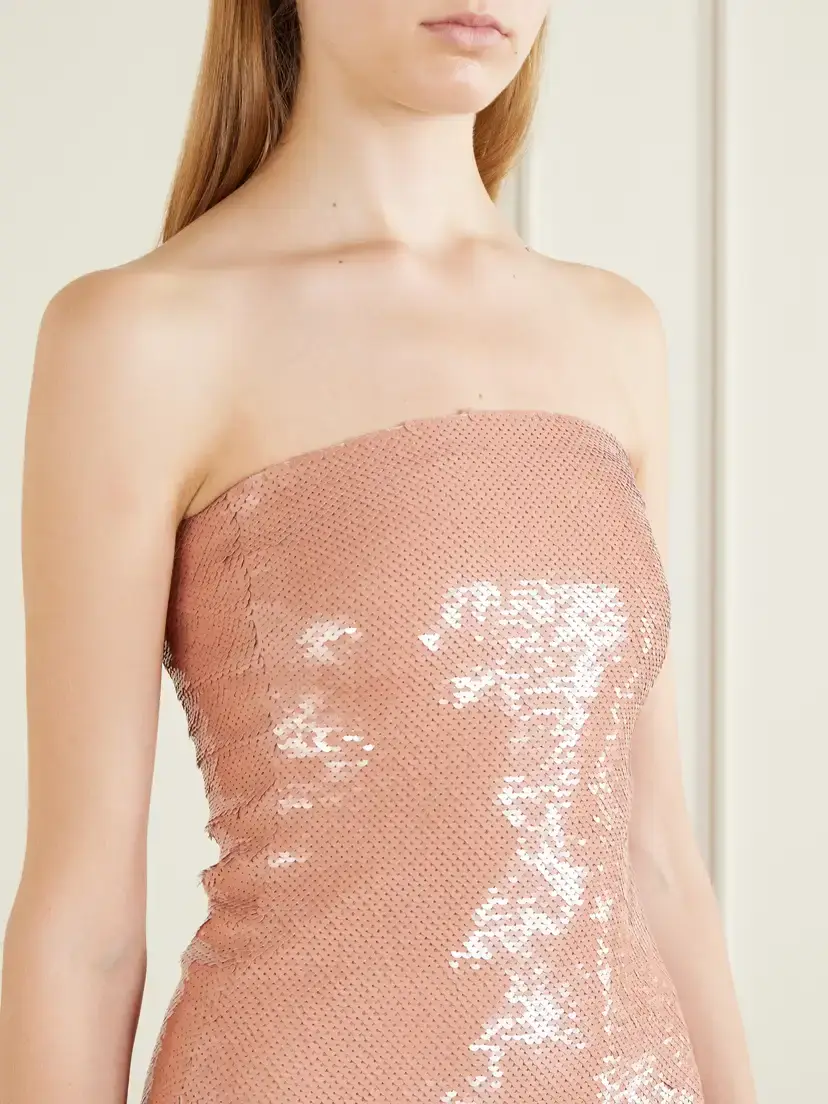 Dima Ayad Sequin-embellished Cloqué Gown | Thumbnail 4 Dima Ayad Sequin-embellished Cloqué Gown | Thumbnail 4