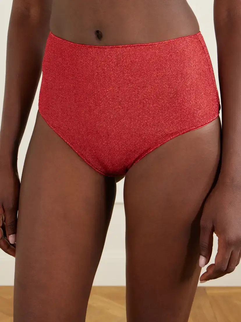 Oséree Lumière Metallic Lurex Bikini | Thumbnail 4
