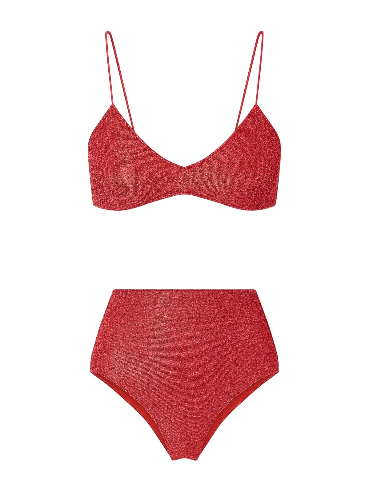 Lumière Metallic Lurex Bikini