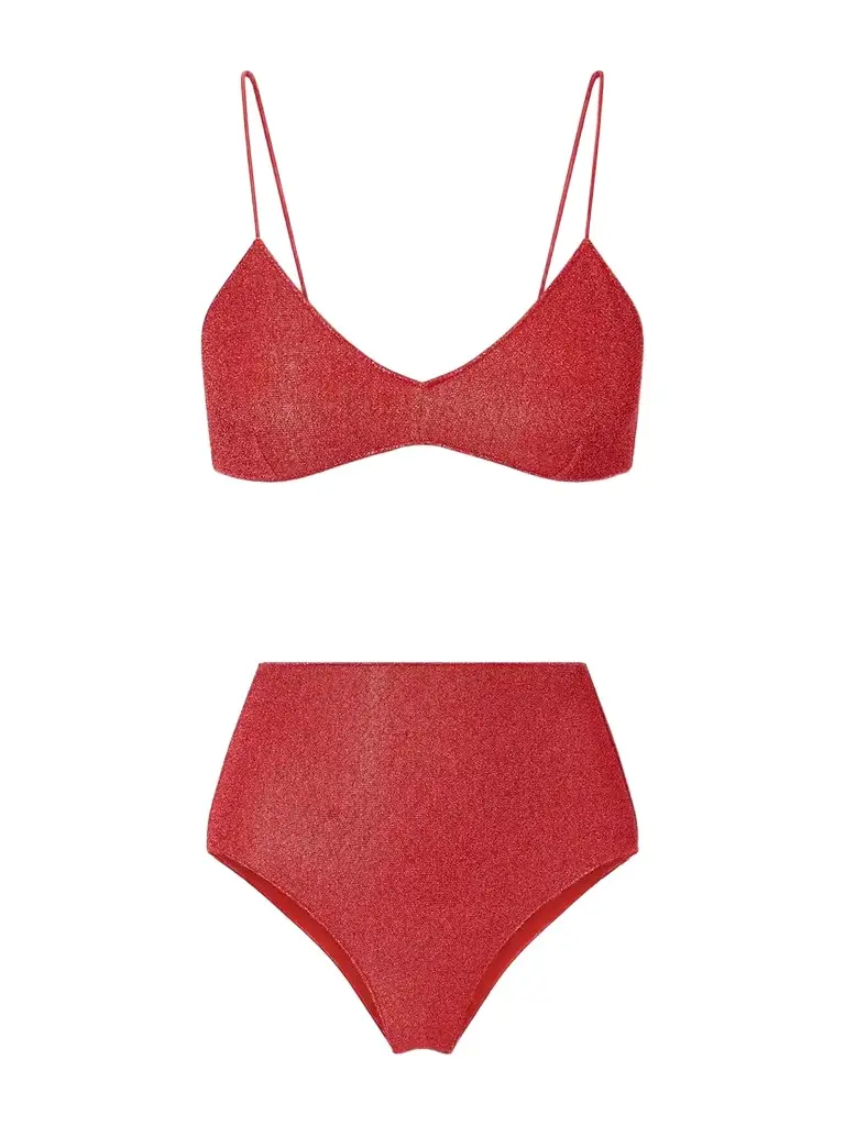 Oséree Lumière Metallic Lurex Bikini | Image 1 Oséree Lumière Metallic Lurex Bikini | Image 1