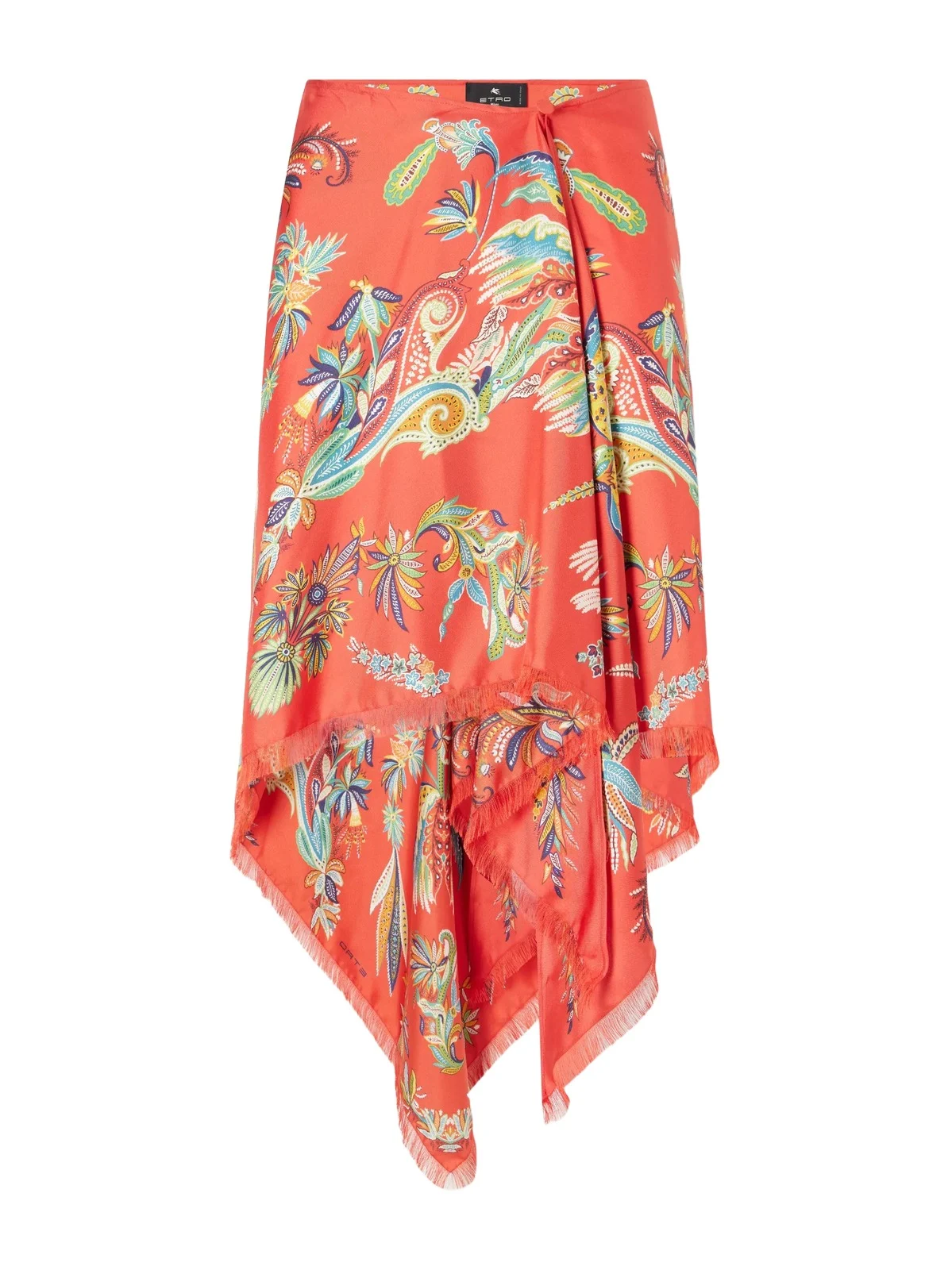 Frayed Printed Twill Pareo Frayed Printed Twill Pareo