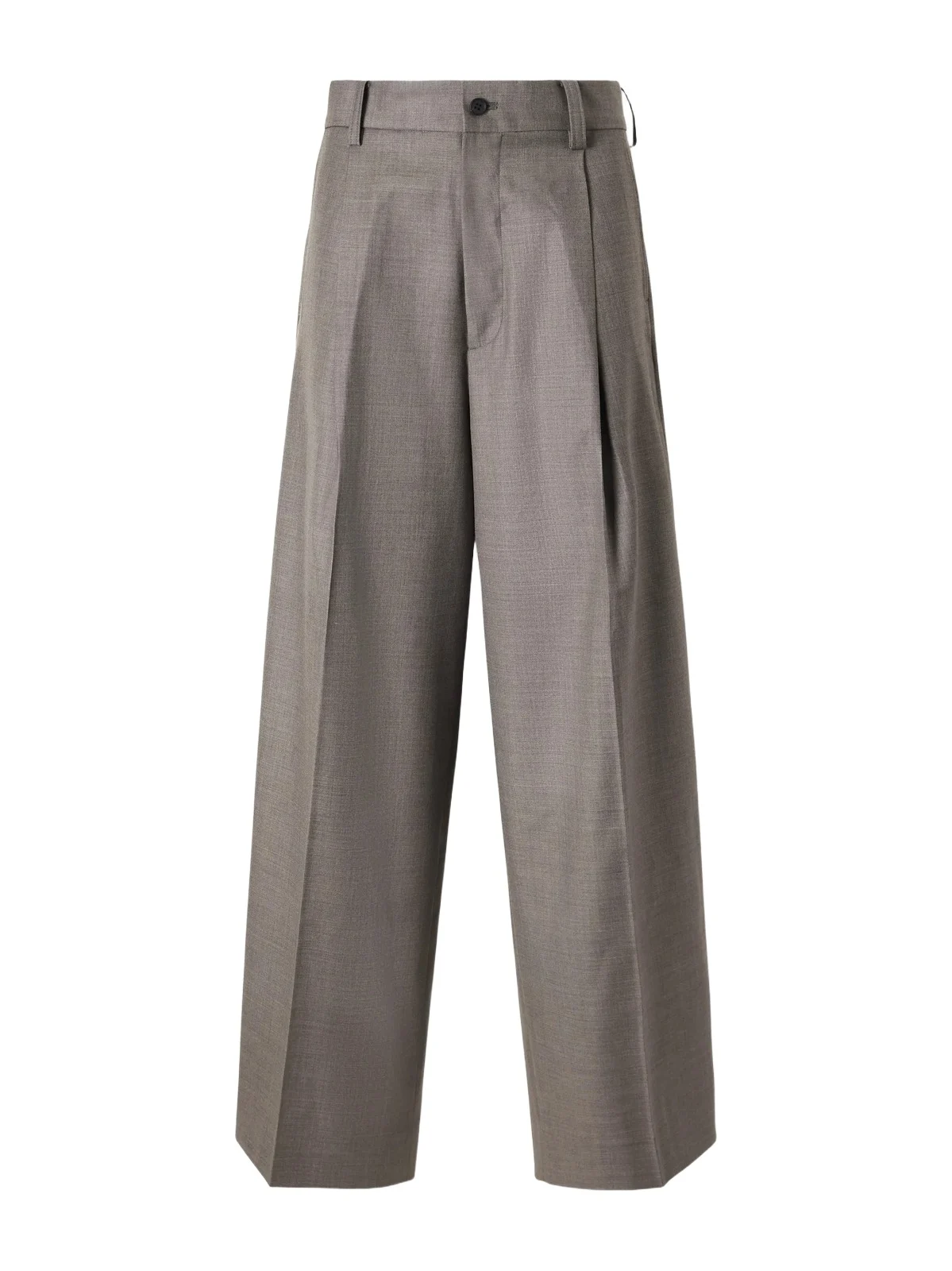 Wool Pleated Wide-leg Pants Wool Pleated Wide-leg Pants