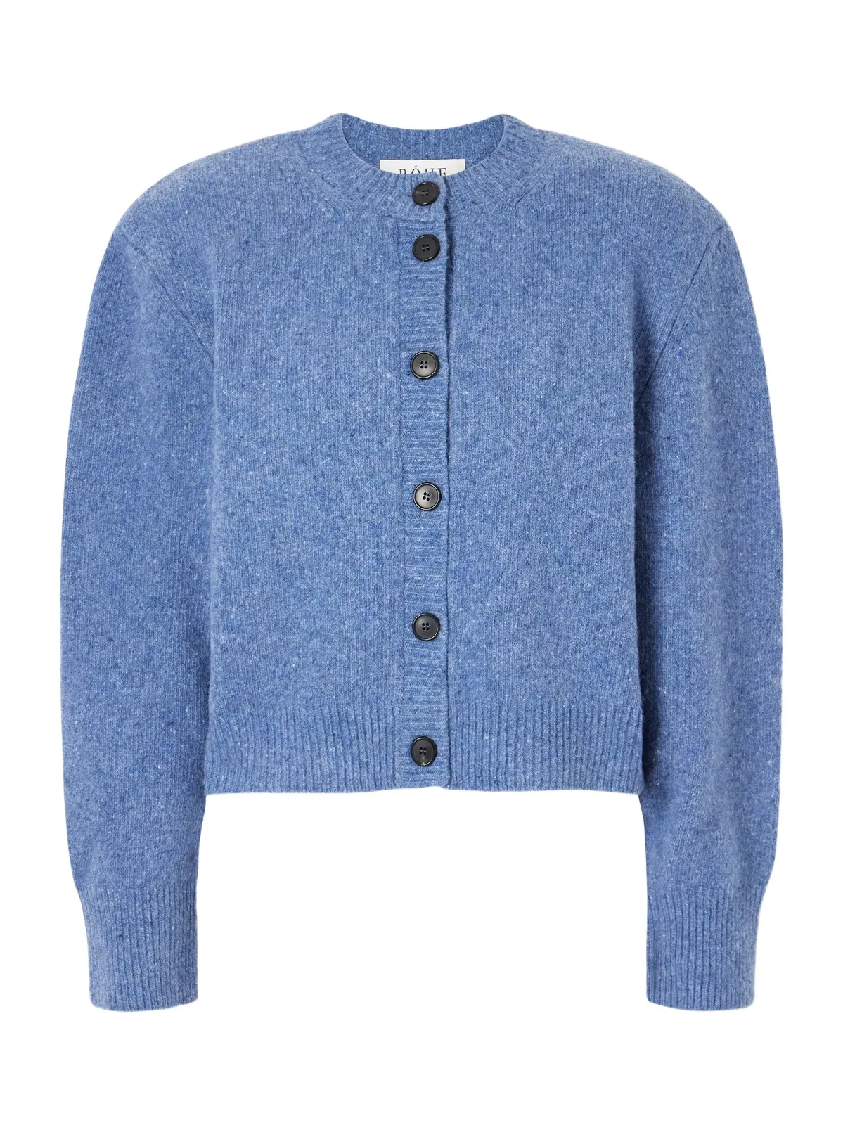 Mélange Wool-blend Cardigan