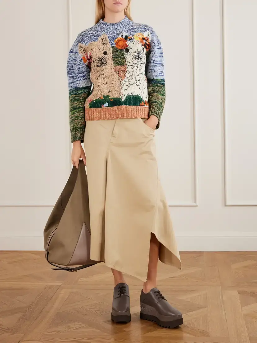 Stella McCartney Elyse Logo-embellished Vegan Material Platform Brogues | Thumbnail 4 Stella McCartney Elyse Logo-embellished Vegan Material Platform Brogues | Thumbnail 4