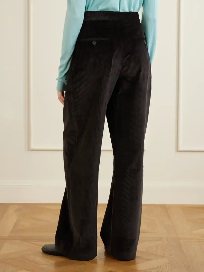 Studio Nicholson Grange Cotton-corduroy Wide-leg Pants | Thumbnail 3