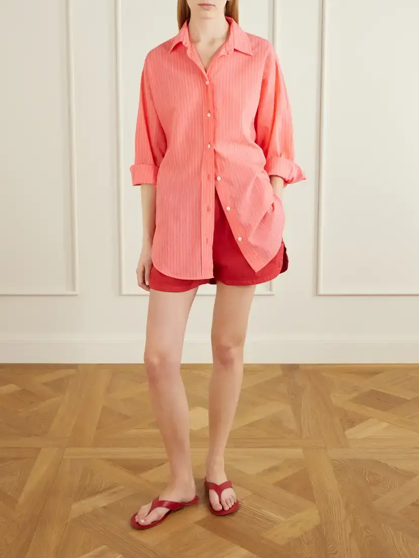 Jamie Haller Track Cotton-twill Shorts | Thumbnail 2 Jamie Haller Track Cotton-twill Shorts | Thumbnail 2