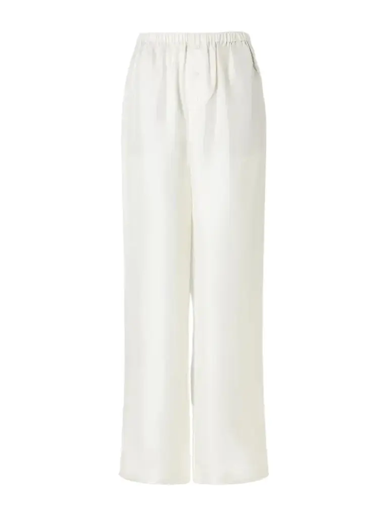 RÓHE Silk-satin Wide-leg Pants | Image 1 RÓHE Silk-satin Wide-leg Pants | Image 1