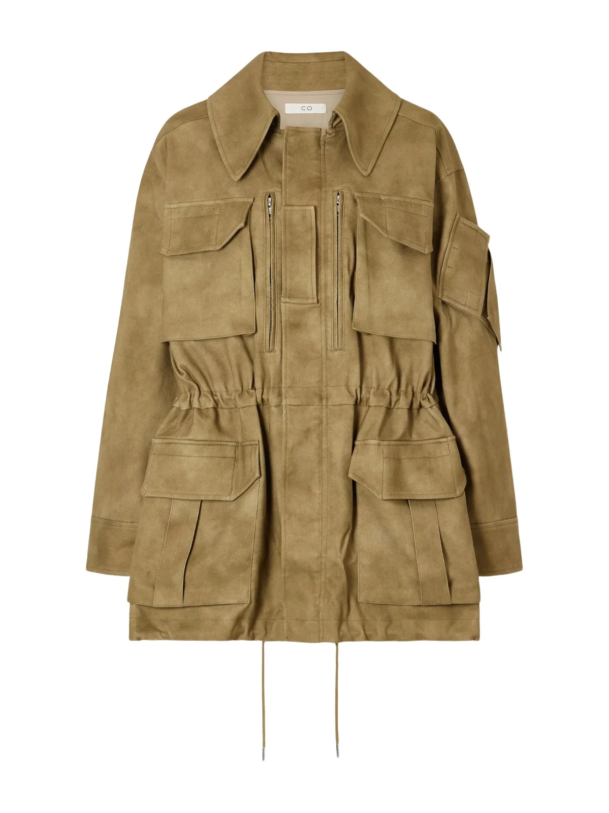 Camo Cotton-blend Military Jacket Camo Cotton-blend Military Jacket