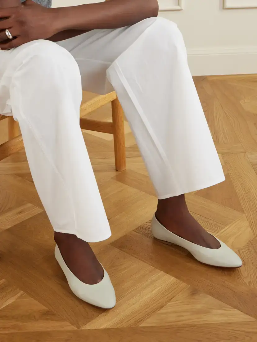 aeyde Ellie Leather Ballet Flats | Thumbnail 2 aeyde Ellie Leather Ballet Flats | Thumbnail 2