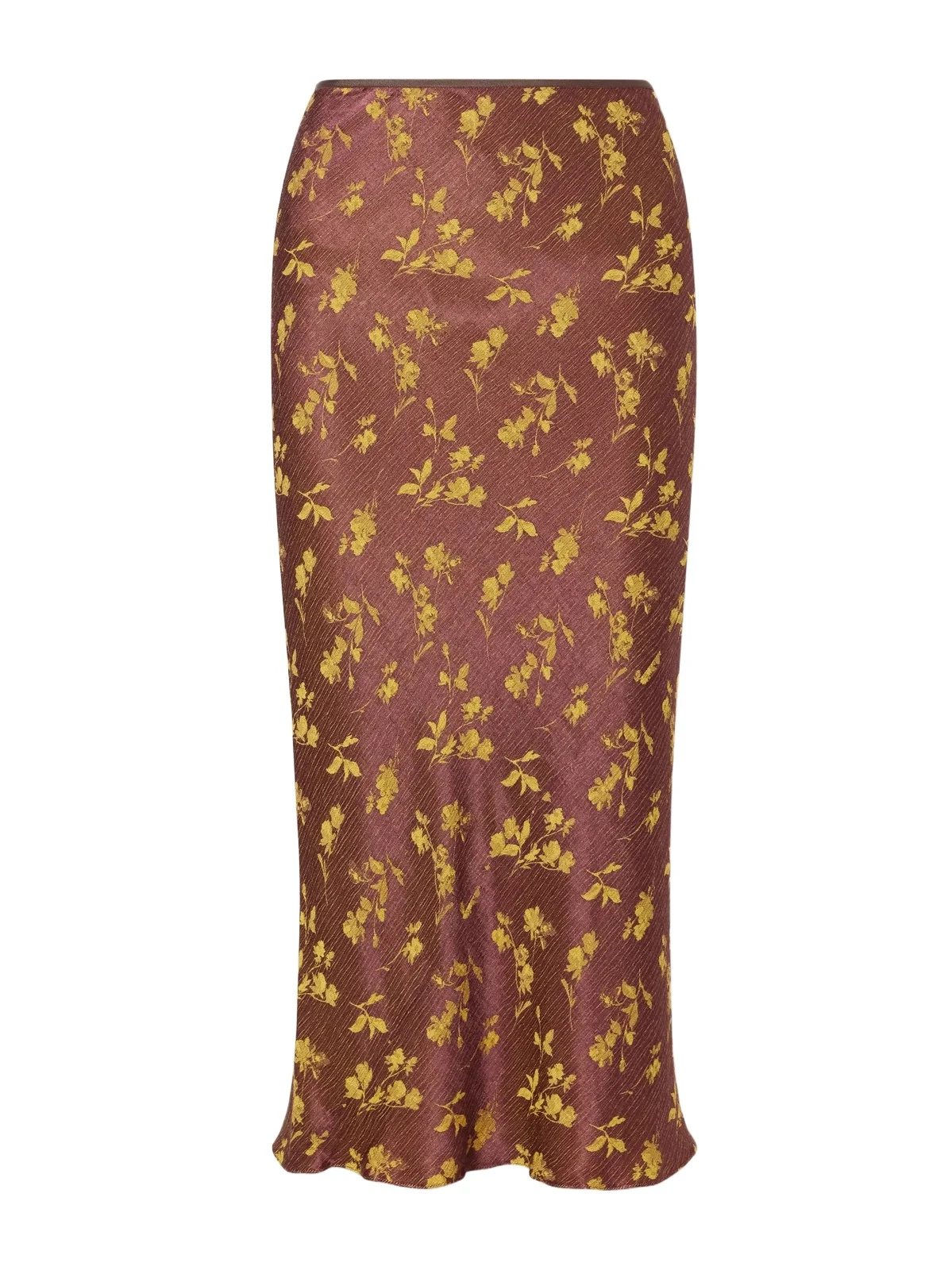 Floral-jacquard Cloqué Midi Skirt Floral-jacquard Cloqué Midi Skirt