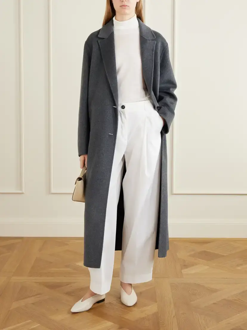 RÓHE Wool And Cashmere-blend Coat - Gray | Thumbnail 2