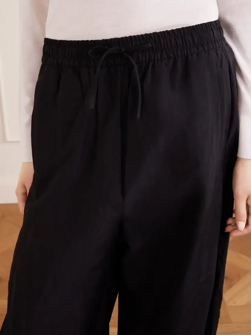 RÓHE Cotton-blend Seersucker Balloon Pants | Thumbnail 5