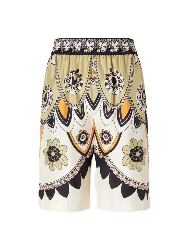 La DoubleJ Palazzo Printed Silk-twill Shorts | Image 1 La DoubleJ Palazzo Printed Silk-twill Shorts | Image 1
