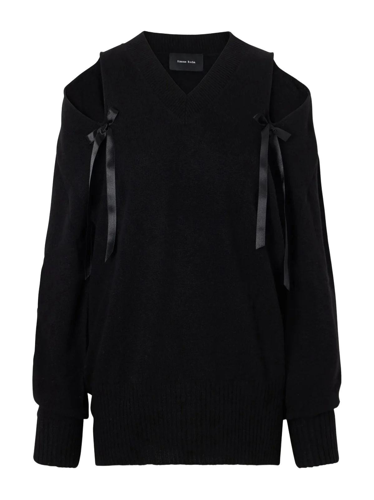 Bow-detailed Cashmere Sweater Bow-detailed Cashmere Sweater