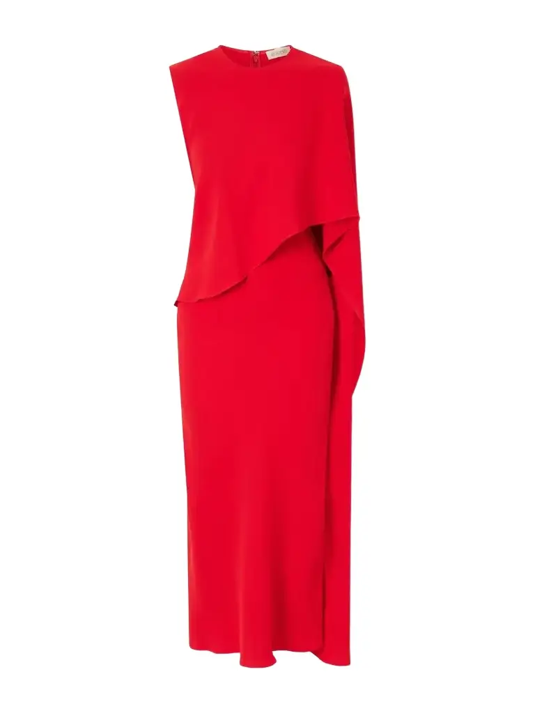 Heirlome Clementine Draped Silk-crepe Maxi Dress | Image 1 Heirlome Clementine Draped Silk-crepe Maxi Dress | Image 1