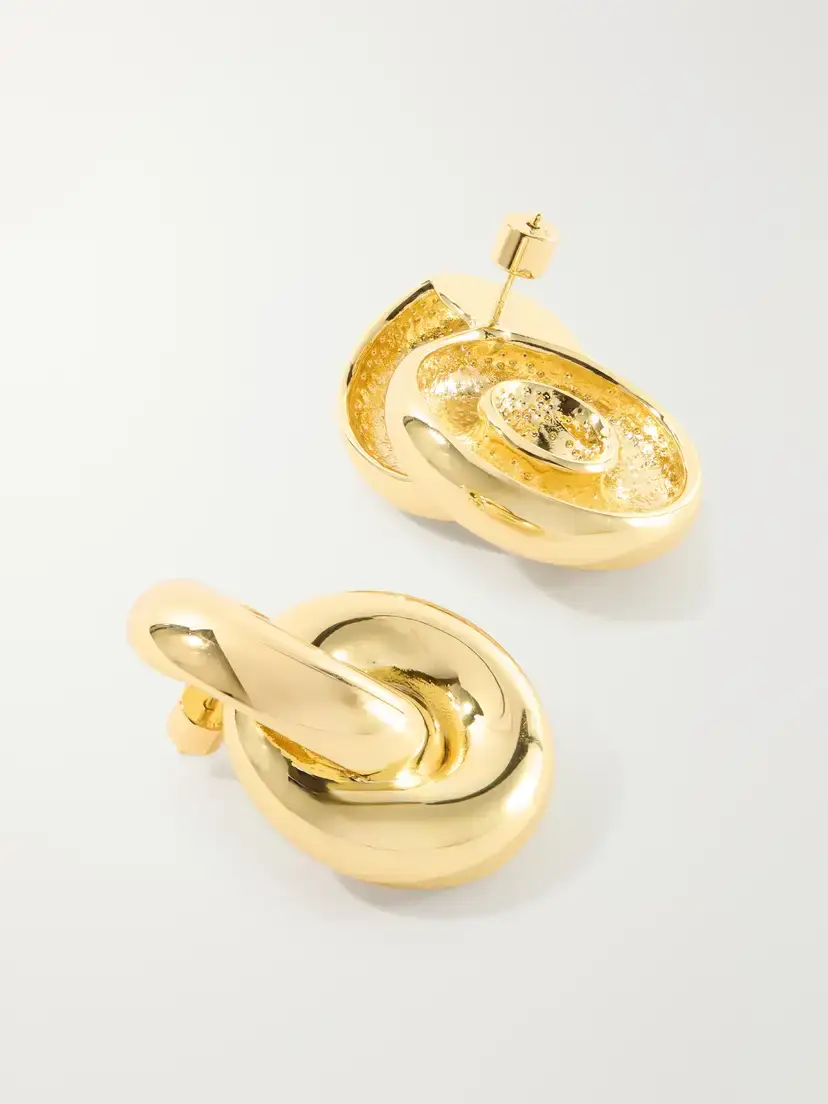 Martha Calvo Amina 14-karat Gold-plated Earrings | Thumbnail 3 Martha Calvo Amina 14-karat Gold-plated Earrings | Thumbnail 3