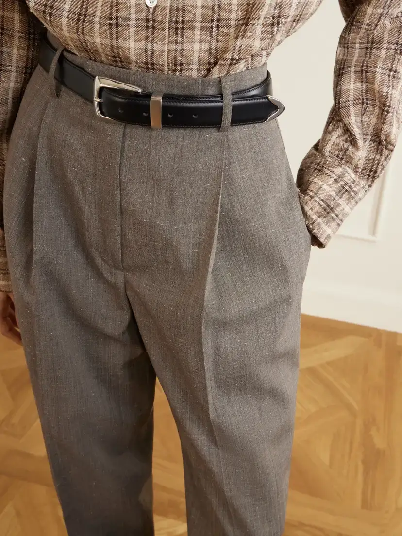 RÓHE Daria Wool-blend Tapered Pants | Thumbnail 5