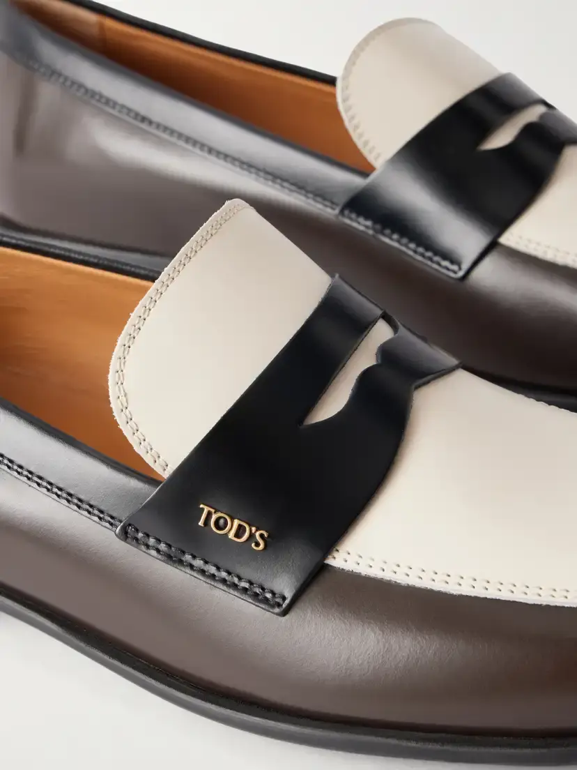 Tod's Logo-embossed Leather Loafers | Thumbnail 5
