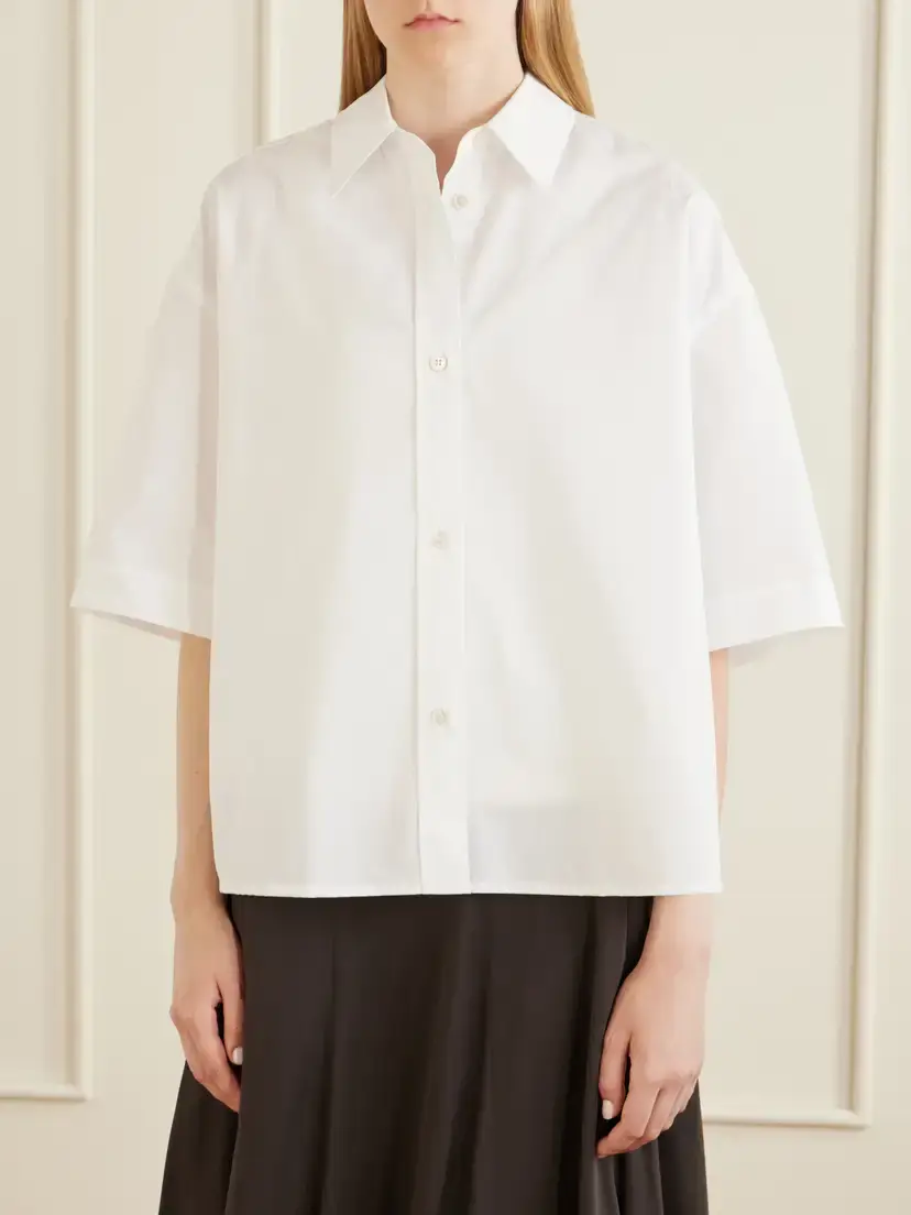 Studio Nicholson Toco Cotton-poplin Shirt | Thumbnail 3 Studio Nicholson Toco Cotton-poplin Shirt | Thumbnail 3