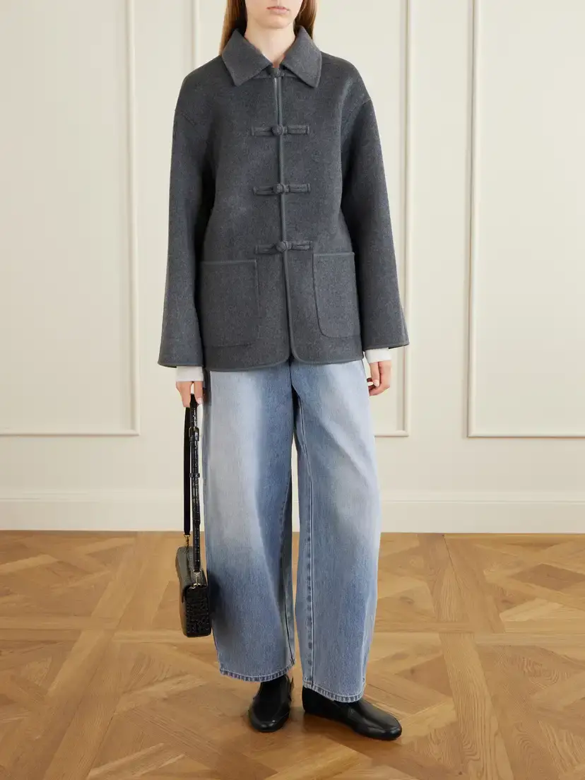RÓHE Brushed Wool And Cashmere-blend Jacket | Thumbnail 2