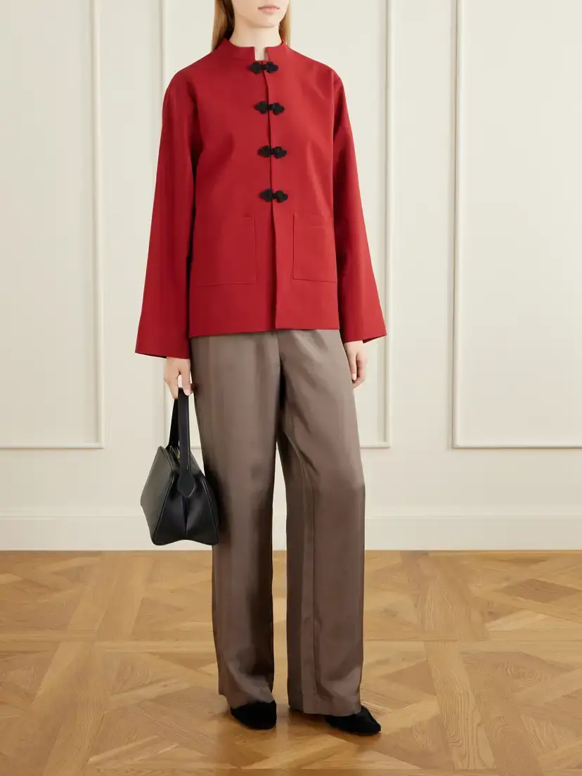 RÓHE Silk-satin Wide-leg Pants | Thumbnail 2 RÓHE Silk-satin Wide-leg Pants | Thumbnail 2