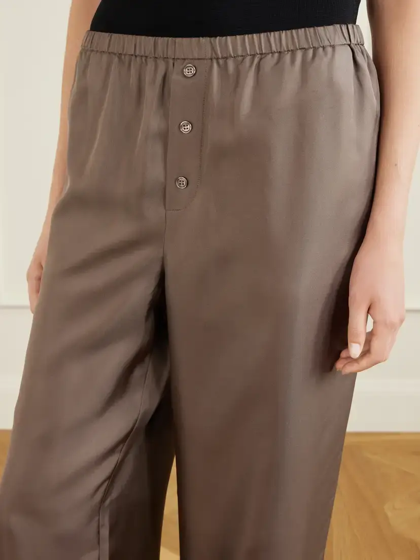 RÓHE Silk-satin Wide-leg Pants | Thumbnail 5 RÓHE Silk-satin Wide-leg Pants | Thumbnail 5