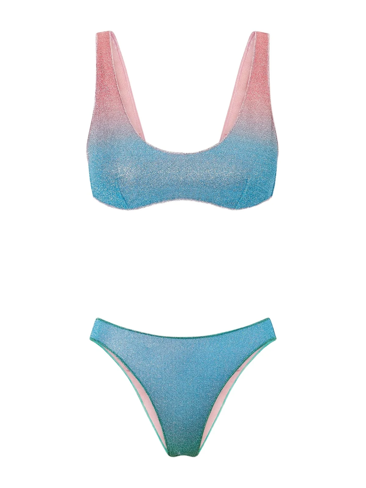 Oséree Lumière Metallic Lurex Bikini